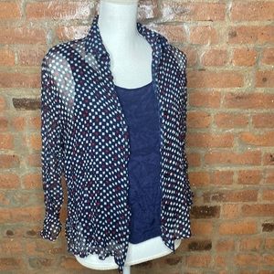 New York City design company shirt top size large